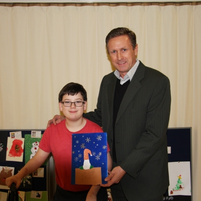 L&S Waste Add A Touch Of Colour To Christmas With Rainbow Centre Christmas Card Competition