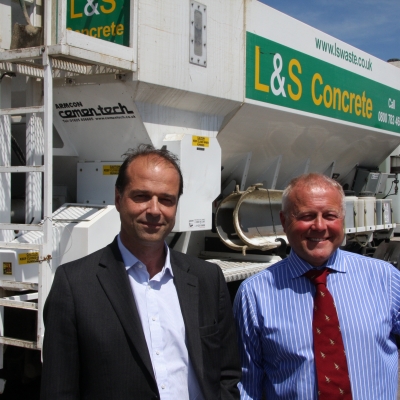 MP George Hollingbery visits L&S Waste