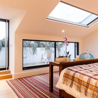 Bespoke Rooflights help transform modest traditional London apartment into a luxurious modernist home